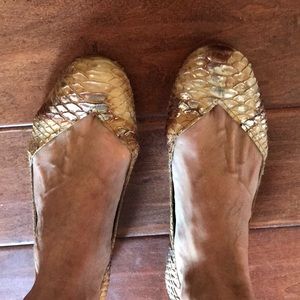 Pedro Garcia Python ballet flats size 39